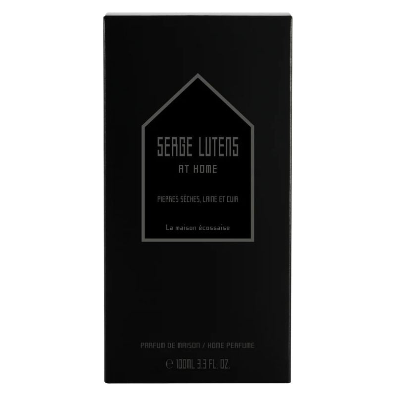 Serge Lutens AT HOME Pierres sèches, laine et cuir - La Maison Ecossaise