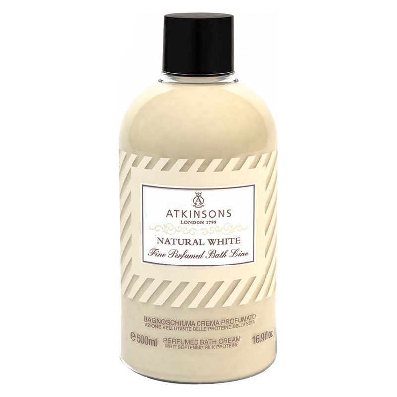 Atkinsons BAGNOSCHIUMA CREMA PROFUMATO NATURAL WHITE