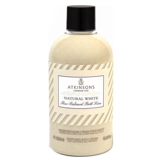Atkinsons BAGNOSCHIUMA CREMA PROFUMATO NATURAL WHITE