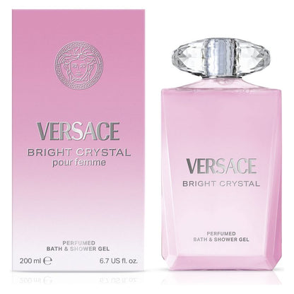Versace Bright Crystal Perfumed Bath & Shower Gel