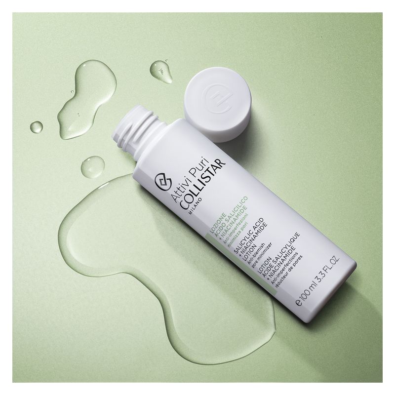 Collistar Attivi Puri Lozione Acido Salicilico + Niacinamide - Anti-Imperfezione Minimizza I Pori