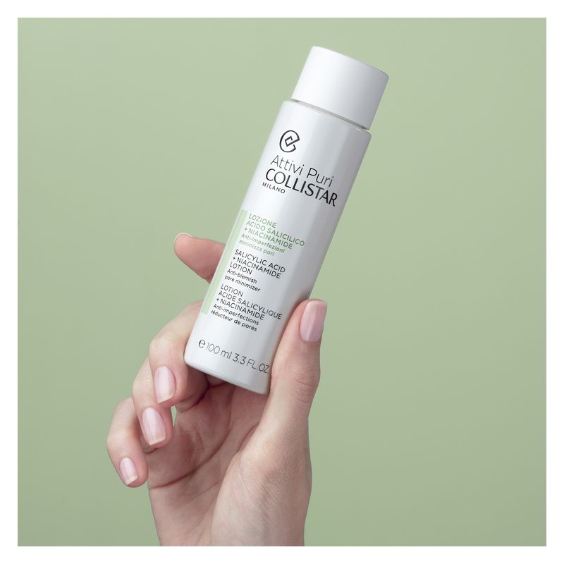 Collistar Attivi Puri Lozione Acido Salicilico + Niacinamide - Anti-Imperfezione Minimizza I Pori