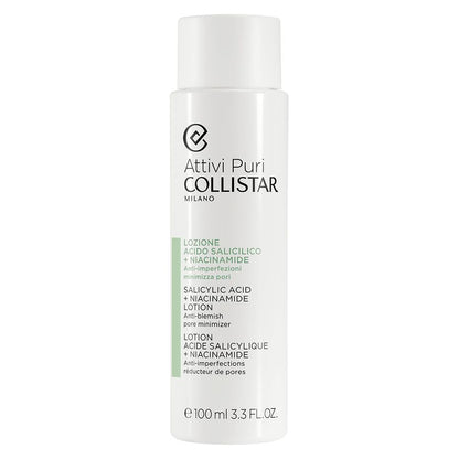 Collistar Attivi Puri Lozione Acido Salicilico + Niacinamide - Anti-Imperfezione Minimizza I Pori
