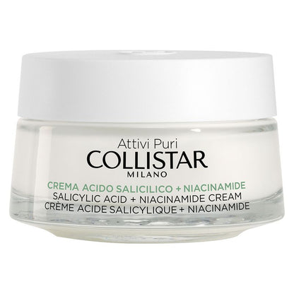 Collistar Attivi Puri Crema Acido Salicilico + Niacinamide