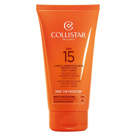 Collistar Crema Viso Abbronzante Protettiva Viso-Corpo Spf 15