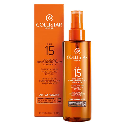 Collistar Olio Secco Superabbronzante Idratante Spf 15