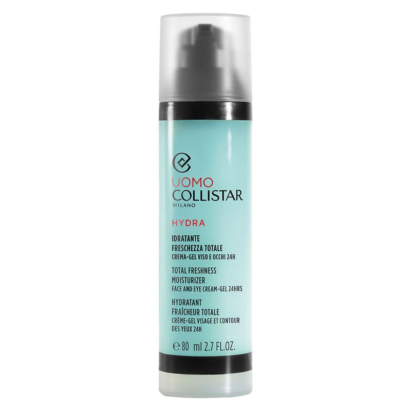 Collistar Uomo Hydra Idratante Freschezza Totale Crema-Gel Viso E Occhi 24H