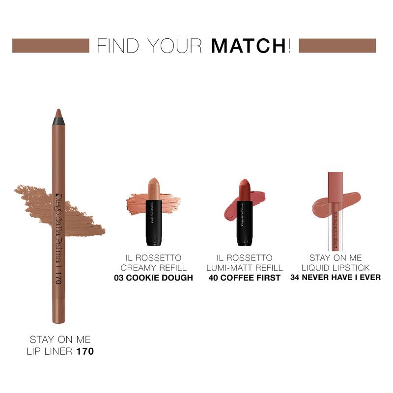 Diego dalla Palma STAY ON ME LIP LINER - MATITA LABBRA