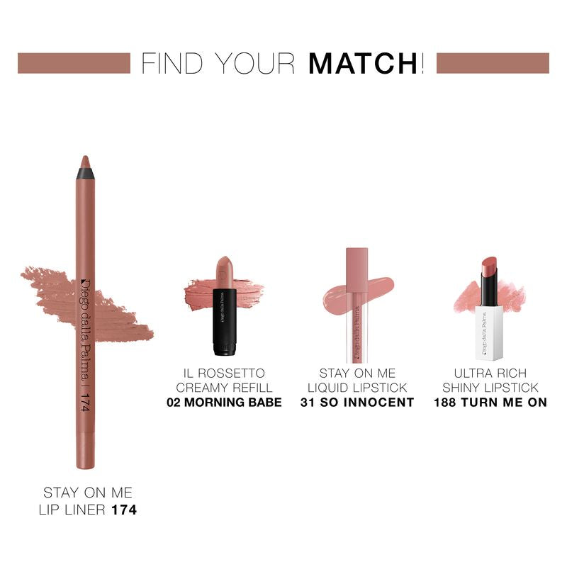 Diego dalla Palma STAY ON ME LIP LINER - MATITA LABBRA