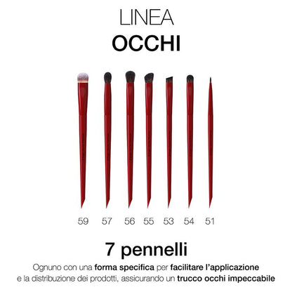 Diego dalla Palma PENNELLO OCCHI PIATTO 54