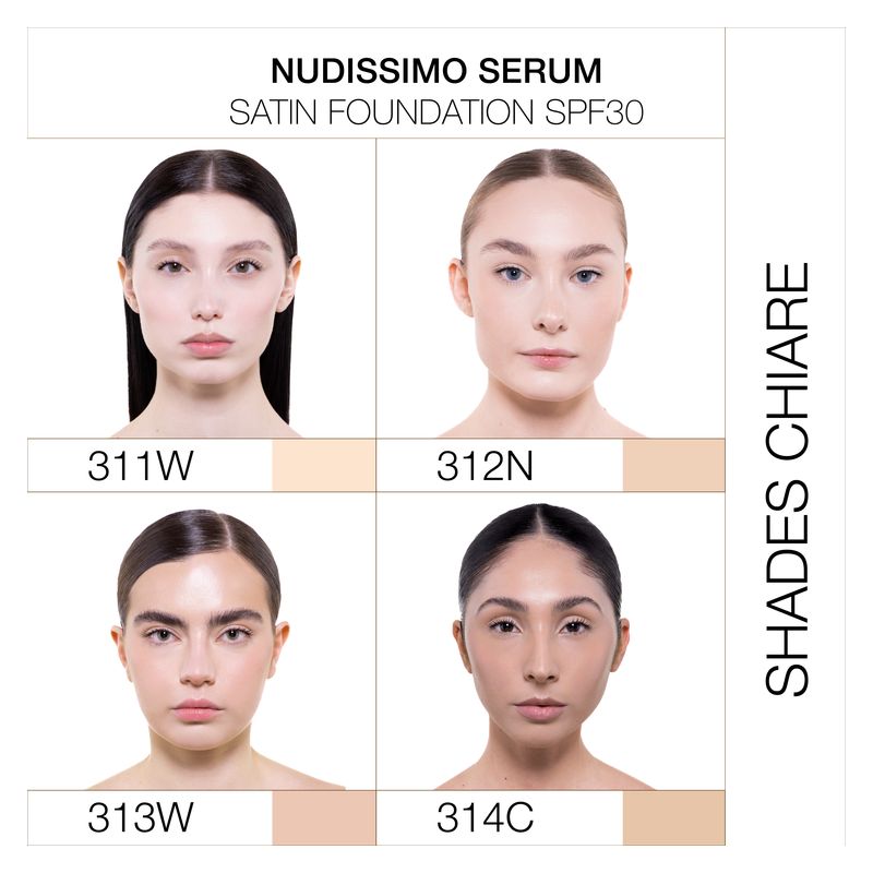 Diego dalla Palma Nudissimo Serum Satin Foundation Spf 30
