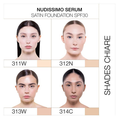 Diego dalla Palma Nudissimo Serum Satin Foundation Spf 30