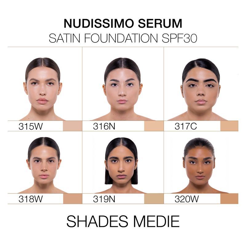 Diego dalla Palma Nudissimo Serum Satin Foundation Spf 30