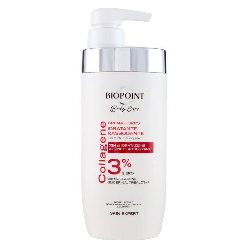 Biopoint Crema Corpo Idratante Rassodante Collagene Tutti I Tipi Di Pelle