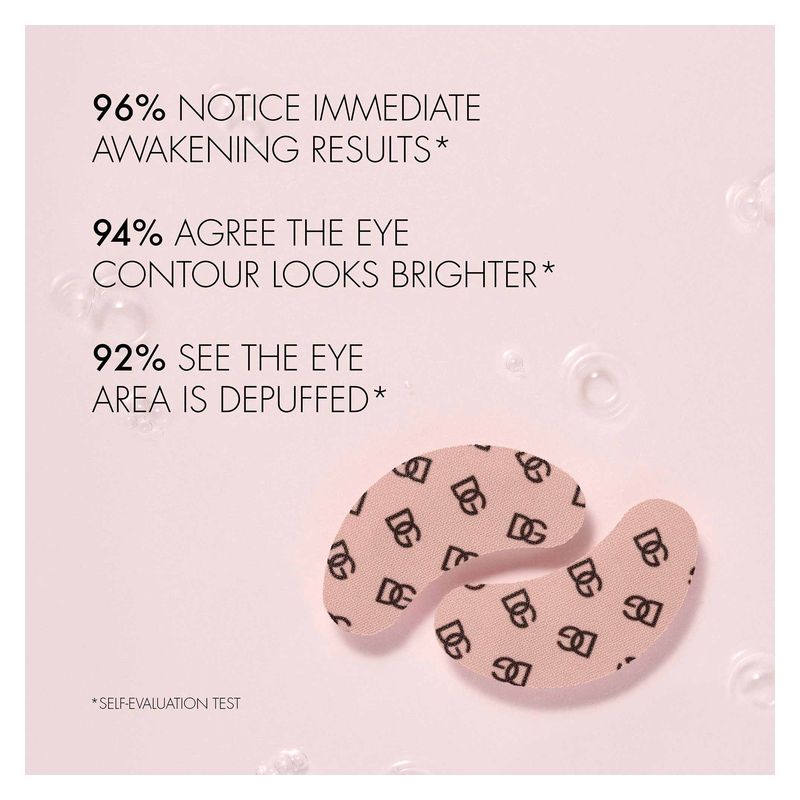 Dolce & Gabbana NO-PUFF CAFFEINE EYE PATCHES